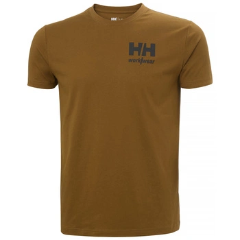 T-shirt męski Helly Hansen brown 79309-750 - L