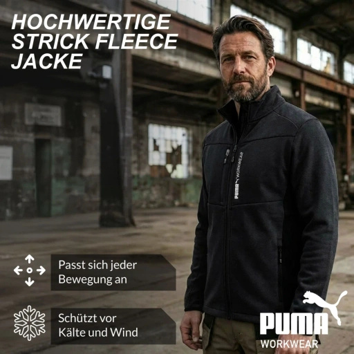 Kurtka polarowa Puma Workwear black 30-6110 - XXL