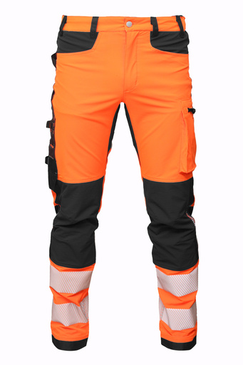 Spodnie robocze BoSafety Tension pomarańczowe - 48