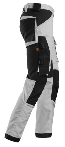 Spodnie robocze Snickers 6341-0904 białe - 48