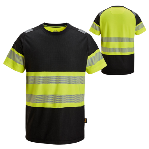 T-shirt roboczy odblaskowy Snickers 2538-0466 -XXL