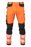 Spodnie robocze BoSafety Tension pomarańczowe - 58
