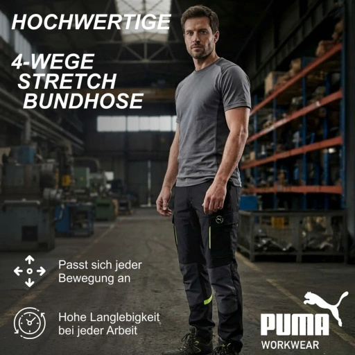 Spodnie 4-Way Stretch Puma Workwear 30-1851 - 48