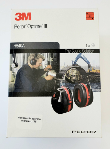 Słuchawki 3M Optime III H540A