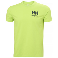 T-shirt męski Helly Hansen lime 79309-420 - XL