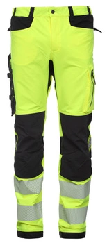 Spodnie robocze BoSafety Tension żółte C1-0402 -58
