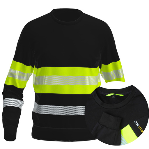 Bluza robocza odblaskowa BoSafety Onyx 0204 - L