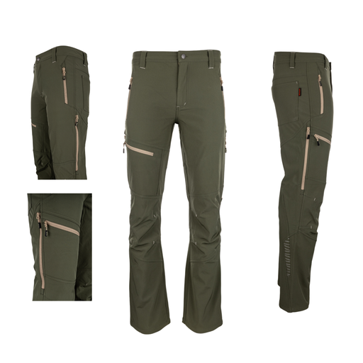Spodnie całoroczne leśnik khaki Force - 52