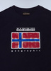 T-shirt kids Napapijri S-Sella Blu Marine - 16