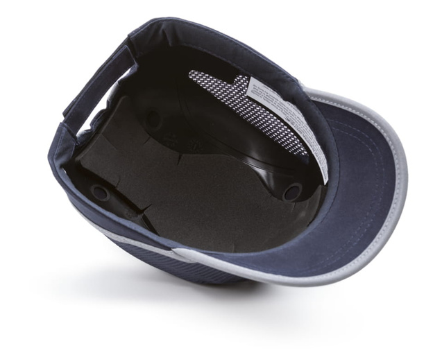 Czapkokask Coverguard granatowy z daszkiem 3cm