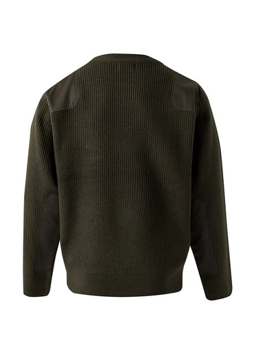 Sweter mundurowy khaki - S