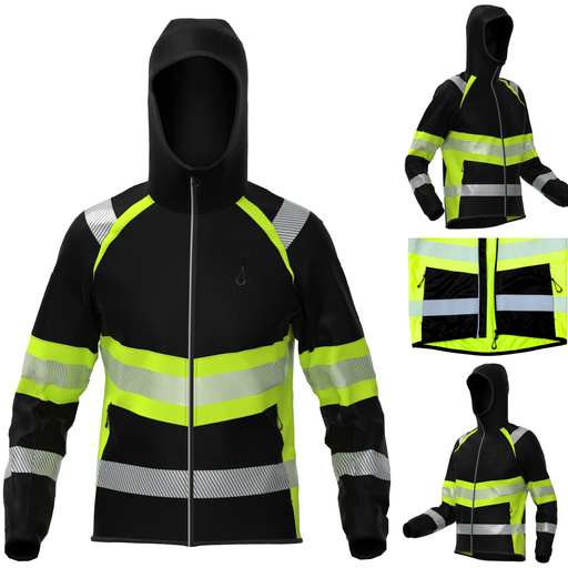 Softshell roboczy BoSafety JK-Topek C1-0204 - 3XL
