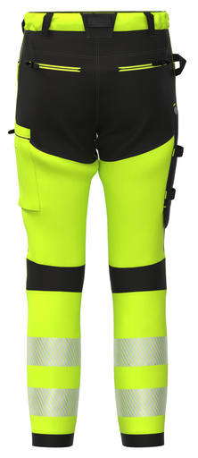 Spodnie robocze BoSafety Tension żółte C1-0402 -48